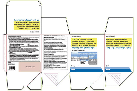 PEG 3350 Bowel Prep Oral Solution Powder Kit
