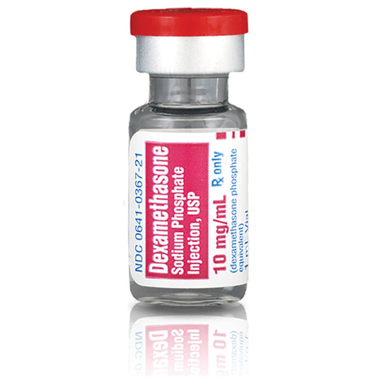 Dexamethasone Sodium Phosphate Injection 1 mL (Decadron Shot) 25/Pack (Rx)