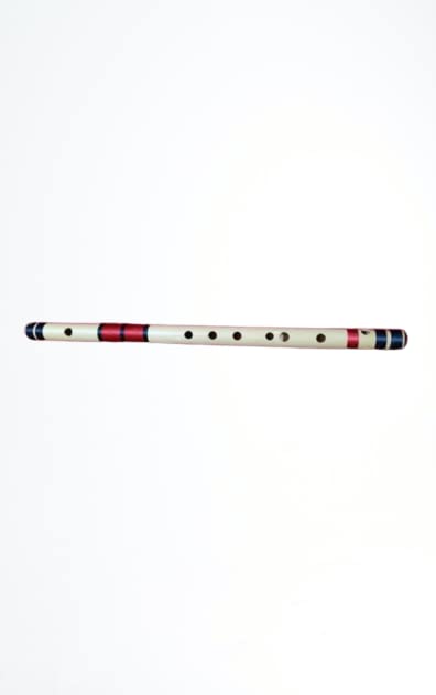 Gold Rush Flute G- Natural Base Right Hand Flute Indian Professional Flute Right Hand (BANSURI) Size 26 Inch Bamboo Flute Color Yellow & Brown (GBN103