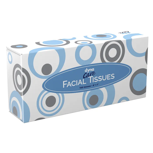 Facial Tissues Soft White 2-Ply, 100/bx