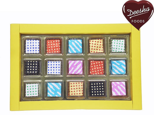 Deesha Foods Deesha Milk Chocolates 15 Bars (15 x 13.33 g)