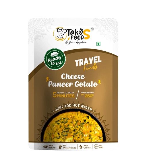 Takos Food Cheese Paneer Gotalo | Ready To Eat 250 gms