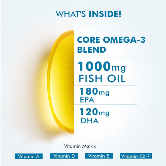 Dr Morpen Omega-3 1000Mg Deep Sea Fish Oil Softgel Capsules