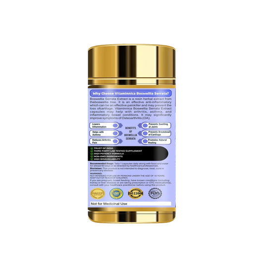 Vitaminnica Boswellia Serrata 2500mg (5:1 Extract)