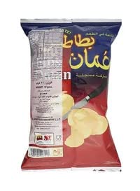 Chips Oman Chilli Flavour Potato Chips, 97 gm (Pack of 2)