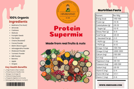 Himkhand Protein Supermix (For Daily Nutrition & Muscle Strength)