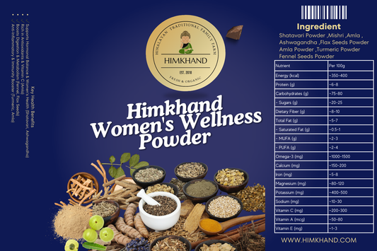 Himkhand Women's Wellness Powder (For Hormonal Balance & Beauty)