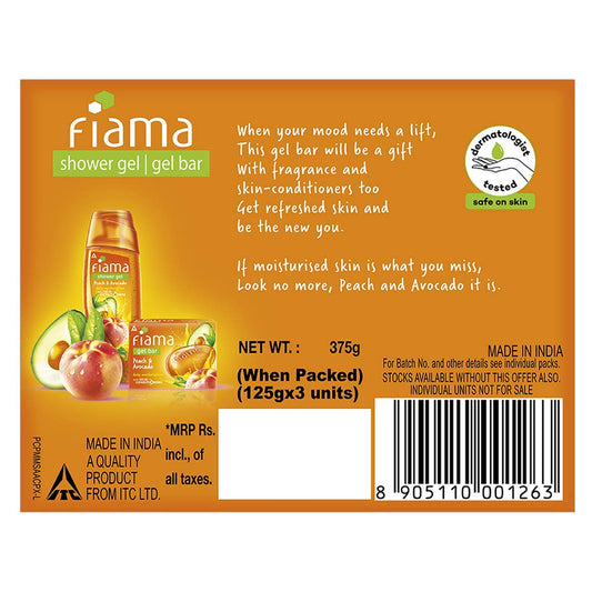 Fiama Peach & Avocado Gel Bar