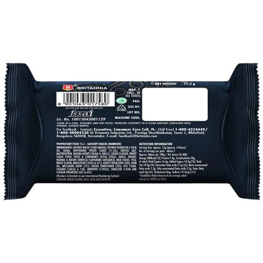 Britannia 50-50 Potazos - Chili Americana, Spicy Flavoured Crisp, 71.5 g