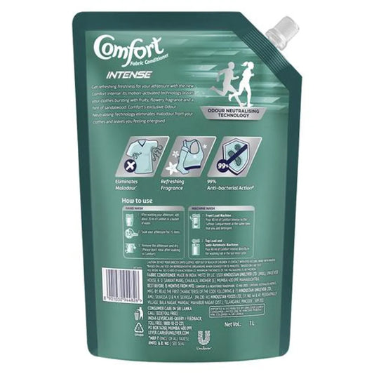 Comfort Intense Fabric Conditioner, 1 L Pouch