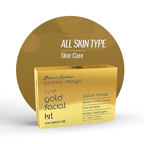 Aroma Magic Gold Facial Kit (Golden), Pack of 1