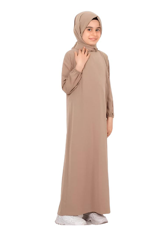 40 inch Long Burqa for Kids (Skin)