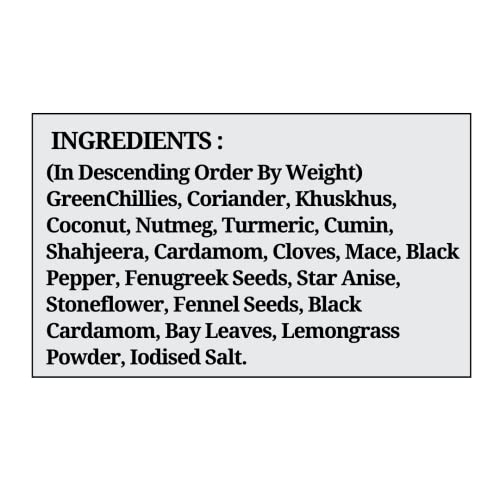 365 SPICERY JAIN Lemongrass Curry Mix - 500 gm