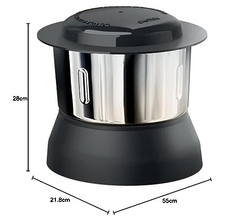 Bosch TrueMixx Joy Mixer Grinder MGM2123DIN, 500 W 2 Jars (Dark Blue) (Indian Plug)