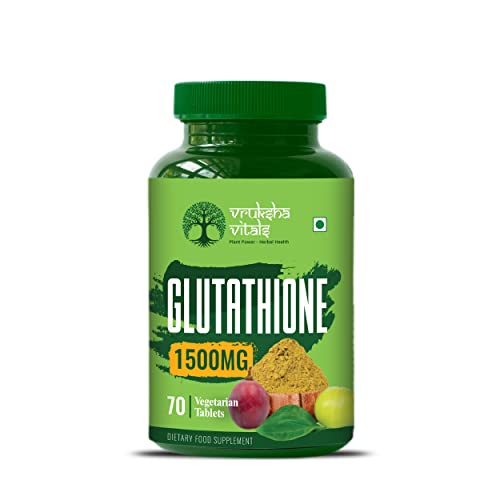 Vruksha Vitals Glutathione 1500 mg with Vitamin C