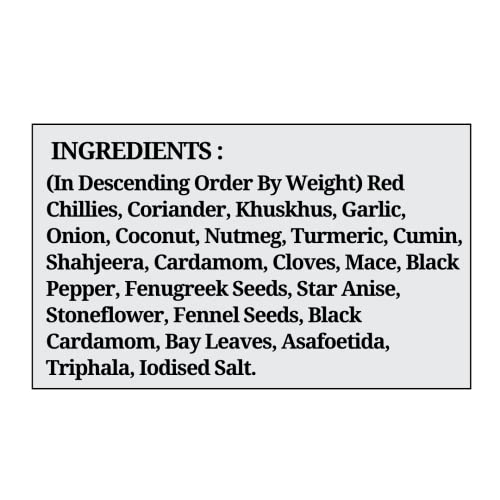 365 SPICERY Vegetable 65 Masala - Authentic Blend for Exquisite Flavors - 100% Pure, NO Preservatives, NO MSG - 500 gm