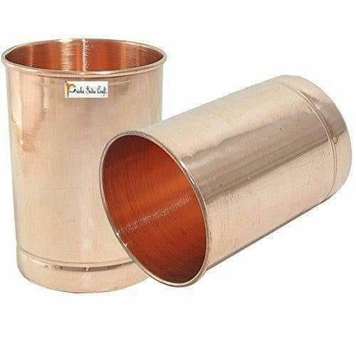 Copper Glass Drinkware - Set of 6