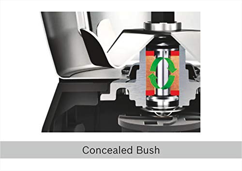 Bosch TrueMixx Bold Mixer Grinder MGM4334BIN 600 Watt, 3 Jars (Black)