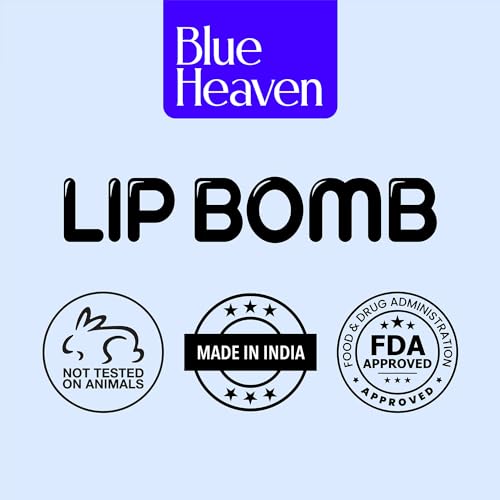 Blue Heaven Tinted Lip Balm infused with Shea Butter, Almond oil and Vitamin E - Bubblegum, 8g