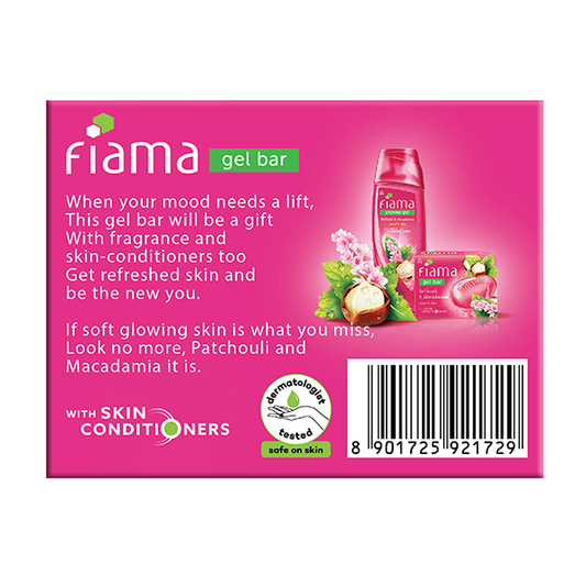 Fiama Patchouli & Macadamia Gel Bar