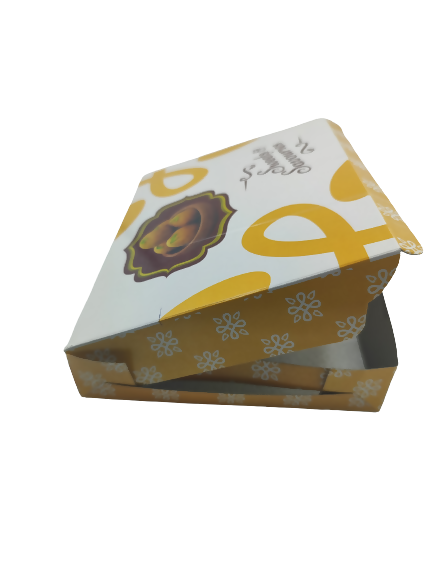 Empty DIY Sweets Gift Box For Diwali, Chocolate, Snack & Return Gifts (Yellow) Size 1 Kg Storage
