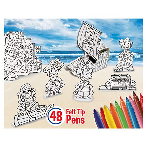 Carioca Pirates-3D Pop-Up With 48 Color