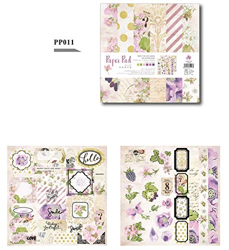 Eno Greeting Pattern Paper Book 10"X10" Design 11