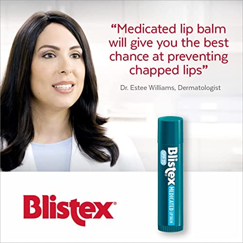 Blistex Medicated Lip Balm SPF 15, 3 Count