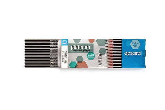 Apsara Platinum Pencils Value Pack - Pack of 20