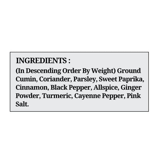 365 SPICERY JAIN Charmoula Seasoning - 100 gm