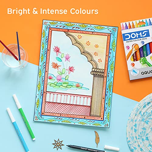 Doms Aqua 24 Shades Watercolour Sketch Pen Set
