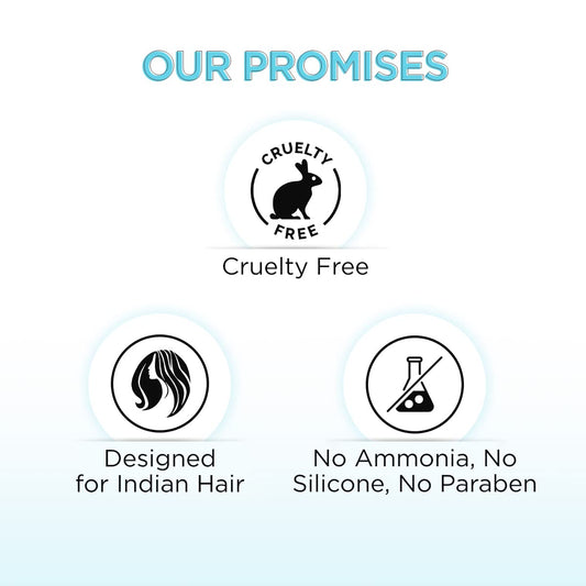 BBLUNT Chocolate Dark Brown 5 Minute Shampoo Hair Colour for 100% Grey Coverage - 20ml X 5