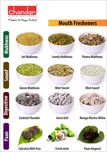 Chandan Mouth Freshener Gulab Mukhwas | 100g | Contains Rose Flavoured Mukhwas from Rose Petals