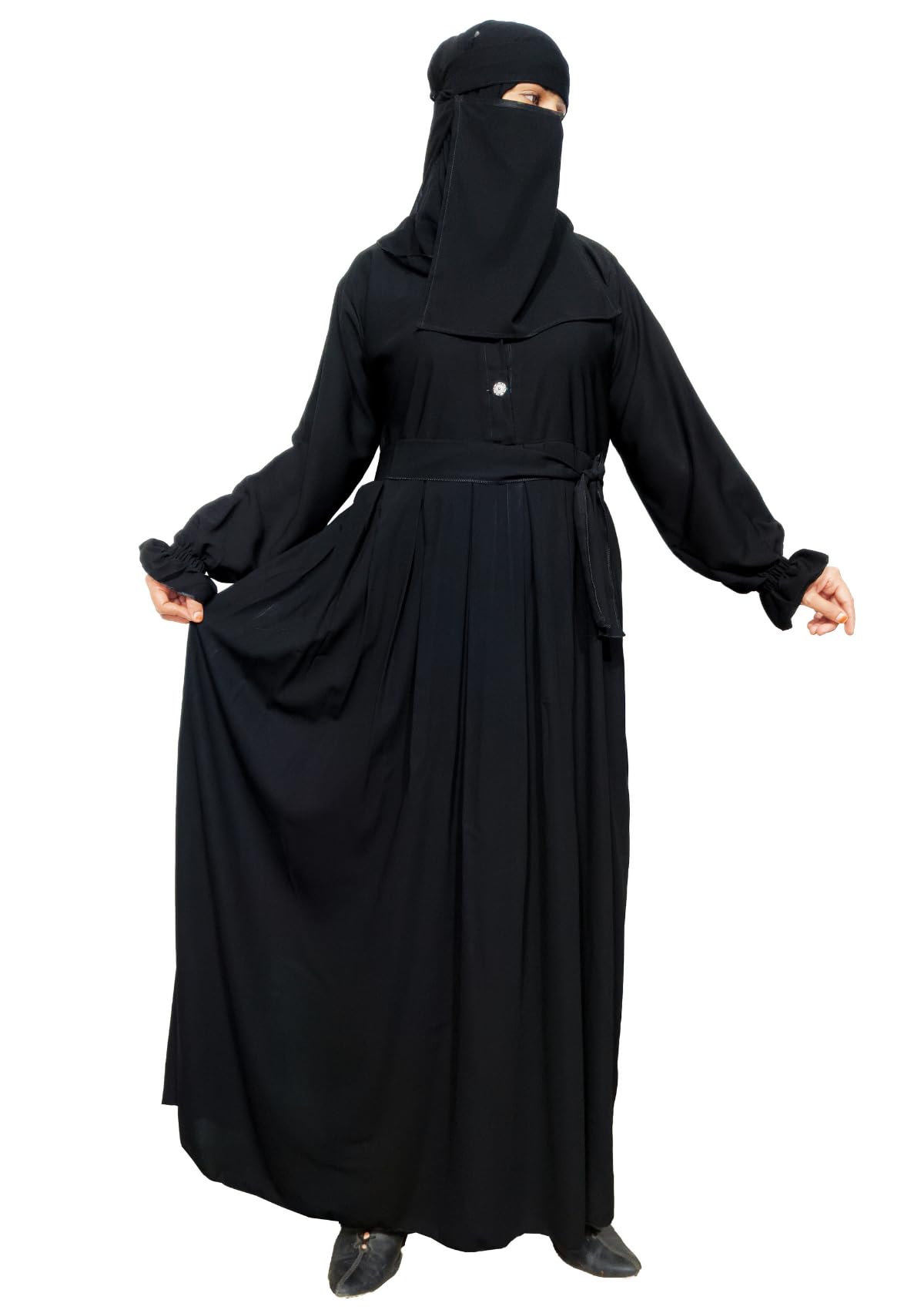 buraque designer abaya burqa dress's for women stitched burkha reviews BURAQUE DESIGNER Abaya for Girls and Women Stylish Design Stitched Bur Himkhand