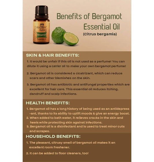 Ancient Living Bergamot Essential Oil