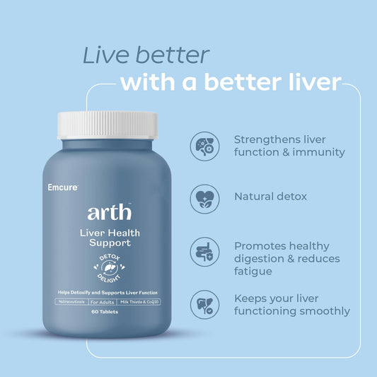 Arth Liver Health Support Tablets