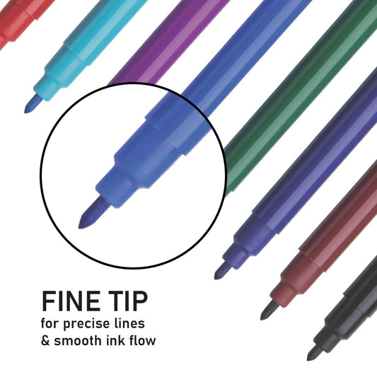 Flair Creative Series 12 Shades Miniz Sketch Pen Pouch Pack