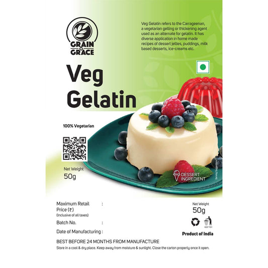 Grain n Grace Vegitable Gelatin (50g)
