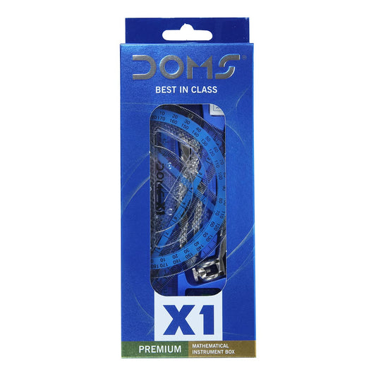 DOMS X1 Premium Math. Draw. Inst. Box 10 Pcs