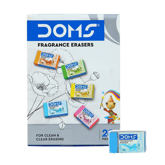 Doms Non-Toxic Fragrance Erasers Set In Cardboard Box