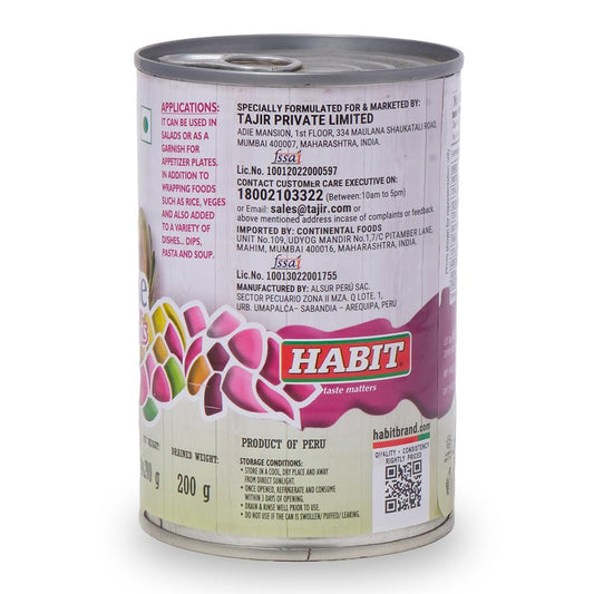 HABIT Artichoke Hearts – 390gram x Pack of 1 | Quality & Tender | Perfect for Salads, Stir-Fries, Cooking & Italian Cuisine