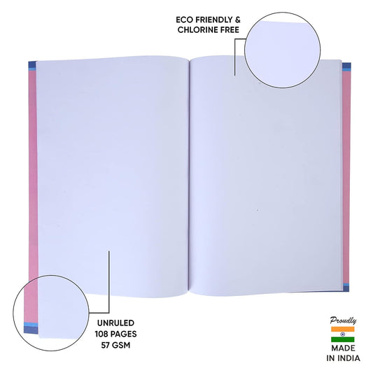 Doms Adventure Sports Series Turbo Notebook - A4 - Unruled