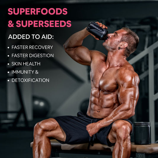 Carbamide Forte Plant Protein Powder - Plant Based Pea Protein Powder with Multivitamin, Minerals, Superfoods, Digestive Enzymes - Bubble Gum Flavour - 1Kg