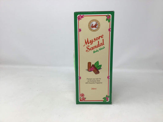 4x Mysore Sandal Body Wash, 200 ml each - Pack of 4