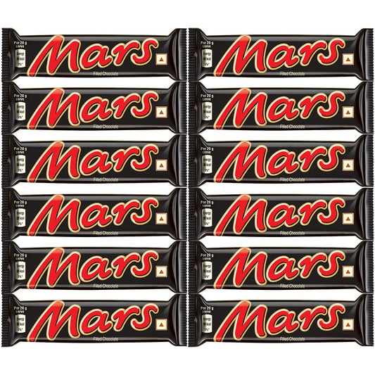 24x Mars Chocolate Bars, (Pack of 24) - 51g each