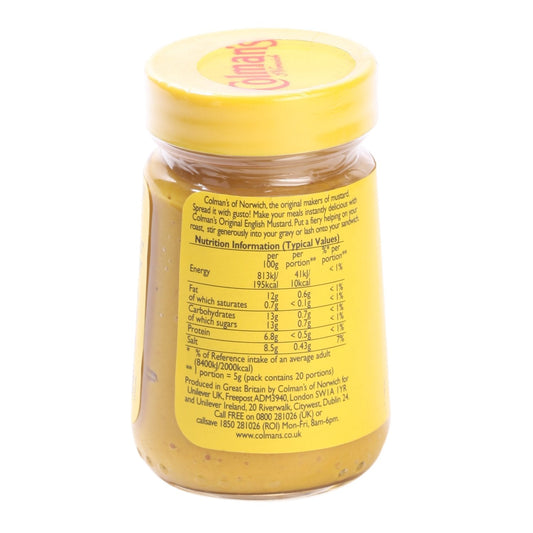 Colman's Sauce - Original English Mustard, 100g Bottle