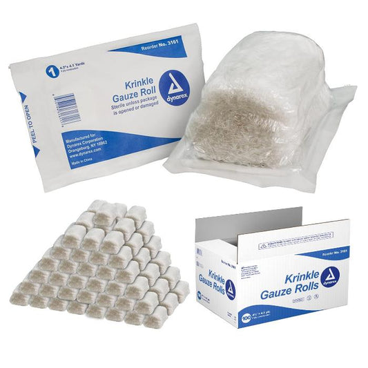 Krinkle Gauze Roll Bandage, Sterile, (Kerlix)