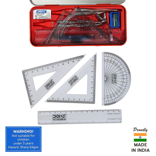 DOMS Academia Mathematical Drawing Instrument Geometry Box