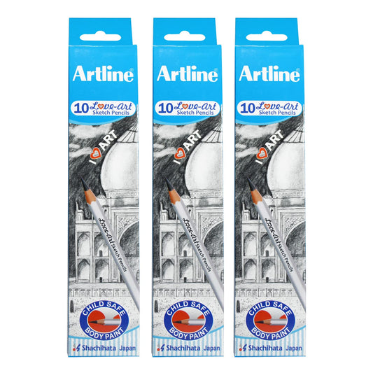 Artline Love Art Ultra Dark Sketch Pencil Set