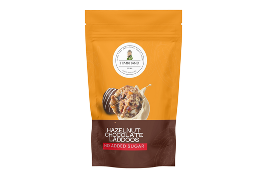 Hazelnut Chocolate Laddoos - No Added Sugar | 100% Natural